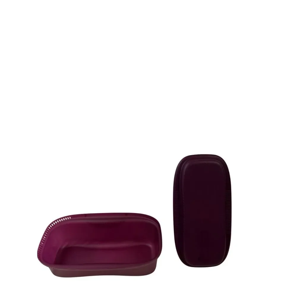 Tupperware‎ XL Microwave Noodle Cooker Purple 2 pieces
